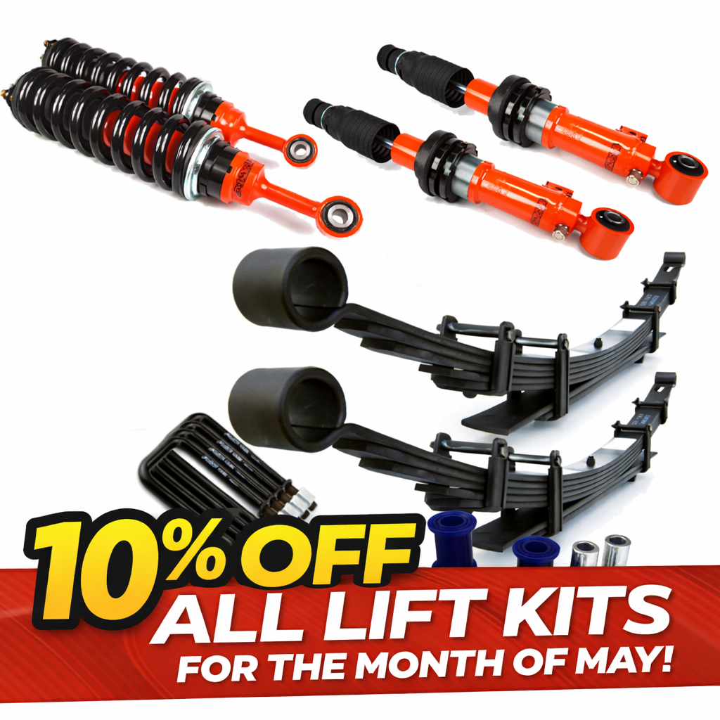 4WD suspension lift kit components Brisbane
